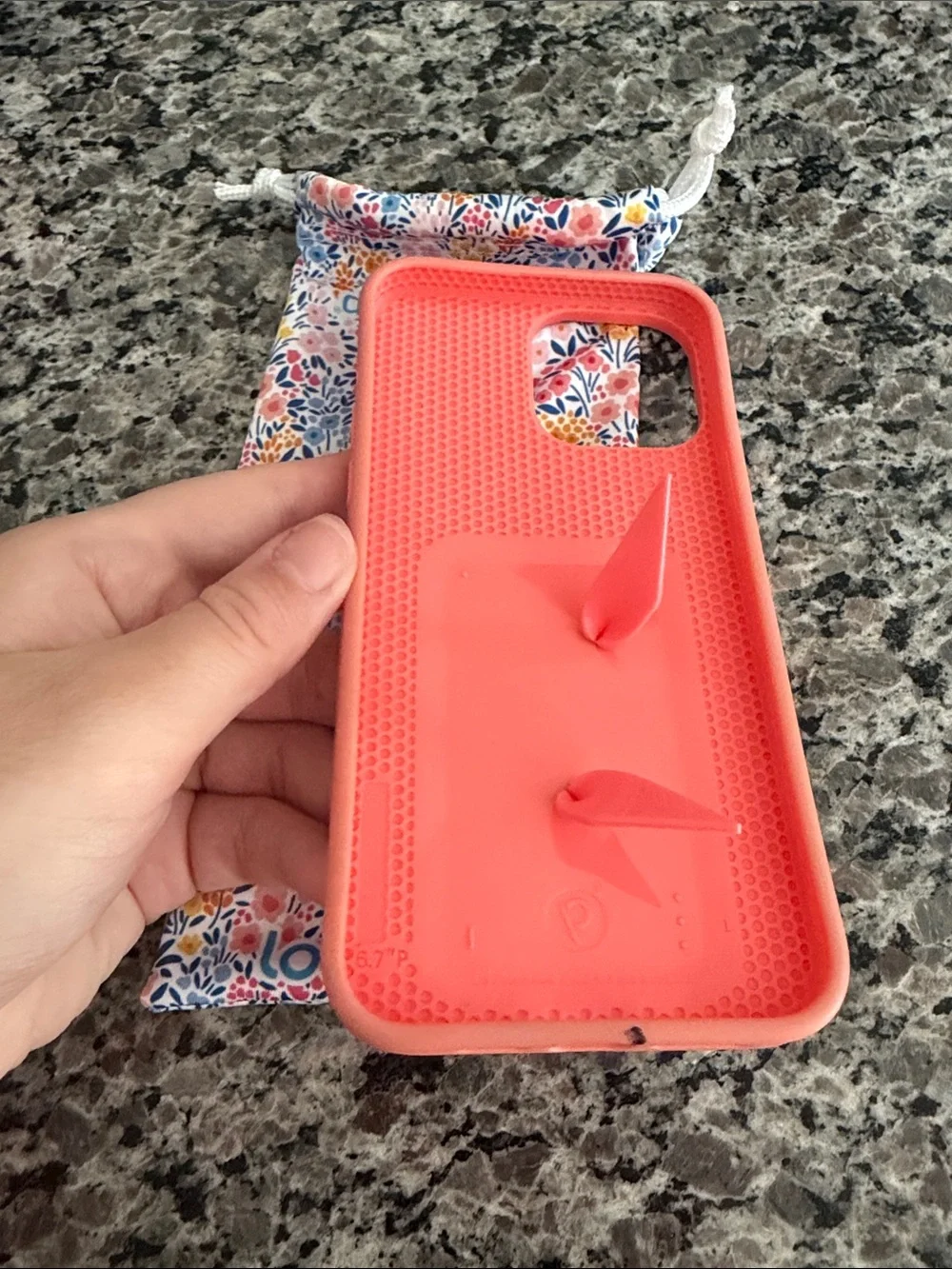 13 Pro Max Loopy Phone Case Pink Multicolor
